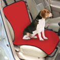thumbnail image 2 of Funda impermeable para asiento de coche para mascotas, alfombrilla para asiento de cachorro de perro y gato, manta roja Tmvgtek Oficina Multiescena Multifunción, 2 of 6