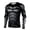 Black B, variant on Men's Superhero Compression Long Sleeve Shirt 3D Printed Workout Athletic Rash Guard Top for Gym Running Cycling 134,S
