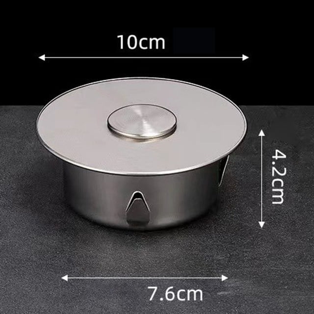 Chimney Cover Stainless Steel Stove Pipe Cover Flue Pipe Stove Pipe Closure 83Mm