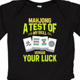 thumbnail image 4 of Inktastic Mahjong Boys or Girls Long Sleeve Baby Bodysuit, 4 of 5
