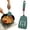 E, variant on Flexible Silicone Turner Spatula Heat Flat Pancake Non Stick Kitchen Cooking Utensil For Griddle Eggs Burgers In Dark Green