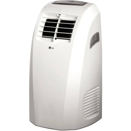 LG 10,000 BTU 115V Portable Air Conditioner with Remote Control, White