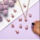 thumbnail image 3 of 50 dijes de aleación de esmalte chapados en oro de 18 quilates, colgantes de ojo turco de la suerte para hacer joyas, pulseras, collares y pendientes para mujer., 3 of 9