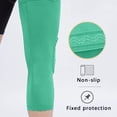 thumbnail image 4 of Honeycomb Padded Knee Sleeves, Basketball Cycling Sports Protective Gear, 4 of 6