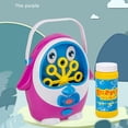 thumbnail image 2 of Outdoor AutomaticElectric Little Penguin Bubble Machine Portable One Click Start Bubble Machine Children's Toy With Bubble Water 100ml, 2 of 5