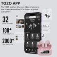 thumbnail image 3 of TOZO Hybrid Active Noise Cancelling Wireless Earbuds with 6 Mics AI Clear Call Ear Buds 55H Play App Preset 32EQ Bluetooth 5.3 IPX8 Waterproof in Ear Headphones Compatible with iPhone Samsung Android, 3 of 10