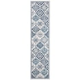 thumbnail image 2 of SAFAVIEH Brentwood Amadine Floral Geometric Runner Rug, 2' x 6', Navy/Grey, 2 of 7