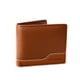 thumbnail image 2 of Cartera negra Zip Curve camel de piel sintética Polo King, 2 of 5