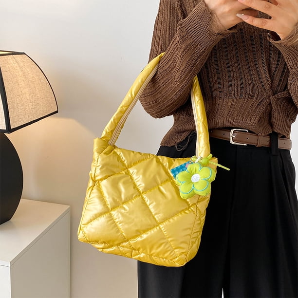 Bolso de mano para mujer, ligero, versátil, con colgante