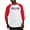 Red/White, variant on CafePress - Vote Demoblican Baseball Jersey - Cotton Baseball Jersey, 3/4 Raglan Sleeve Shirt