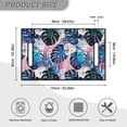 thumbnail image 5 of Garronmavis Colorful Palm Leaves Golf Cart Seat Blanket/Cover Universal Fit Golf Cart Accessories for More 2-Person Seats, Washable, 5 of 5
