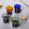 thumbnail image 4 of Stained Glass Double-billed Milk Cup Coffee Cup High Borosilicate Glass Measurable Cup Italian Glass Coffee Cup 1PCS, 4 of 7