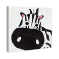 thumbnail image 2 of Runway Avenue Animals Wall Art Canvas Prints 'Zebra' Zoo and Wild Animals - Black, White, 2 of 5