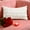White, variant on BingTong Valentineโs Day Heart Throw Pillow Covers 16x16 Inches Plush Faux Fur Wool Pillow Covers for Couch Sofa Living Room Decor Couple Present Valentine Gift Red 40x40cm
