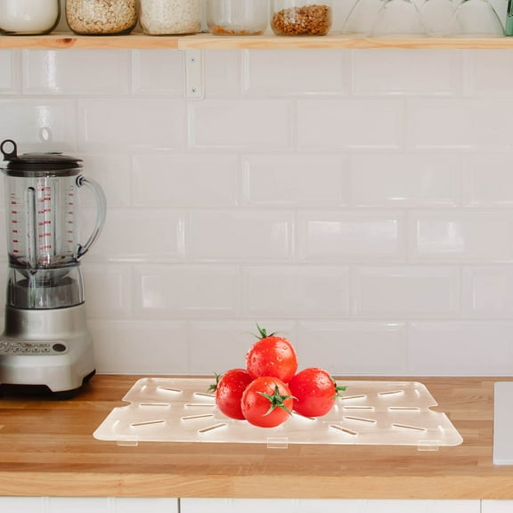 CHICHUMID 1Pcs Draining Board Tray Acrylic for Sink and Kitchen Use