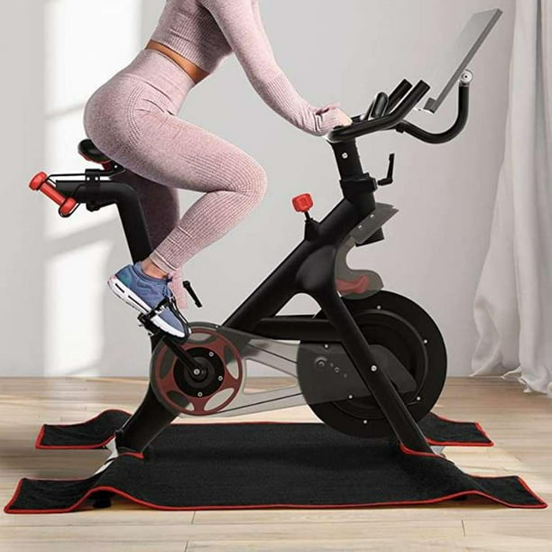 Ximing Non Slip Fitness Equipment Mat Waterproof Exercise Bike Mat Training Pad Yoga Mat Steppers Floormat Under Treadmill Mat For Indoor Home