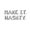Silver, variant on Letter Balloons - MAKE IT NASHTY 16" Inch Alphabet Letters Foil Mylar Balloon Bachelorette or Bridal Shower Party Banner (White)