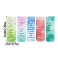 thumbnail image 2 of Magnetic Bookmarks Set 5 Sheet Book Page Tags Journal Gifts Paper Reading Accessory, 2 of 8