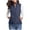 Navy, variant on Homenesgenics Lightweight Quilted Womens Jacket Fashion Women Pocket Coat Long Jacket Winter Sleeveless Down Cotton Waistcoat Black M