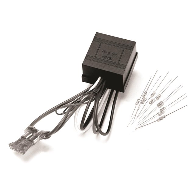 Directed Electronics Door Lock Relay 451M Essentials; Pre-Wired/2 40 Amp Built in Relays; Needs Alarm Supplied Momentary Negative Pulses