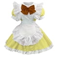 thumbnail image 3 of FASHOFT Women's Cute Maid Halloween Costumes Cosplay Outfit Japanese Anime Theme Party Stage Performance Fancy Dress Up Halloween Costume XXL, 3 of 5