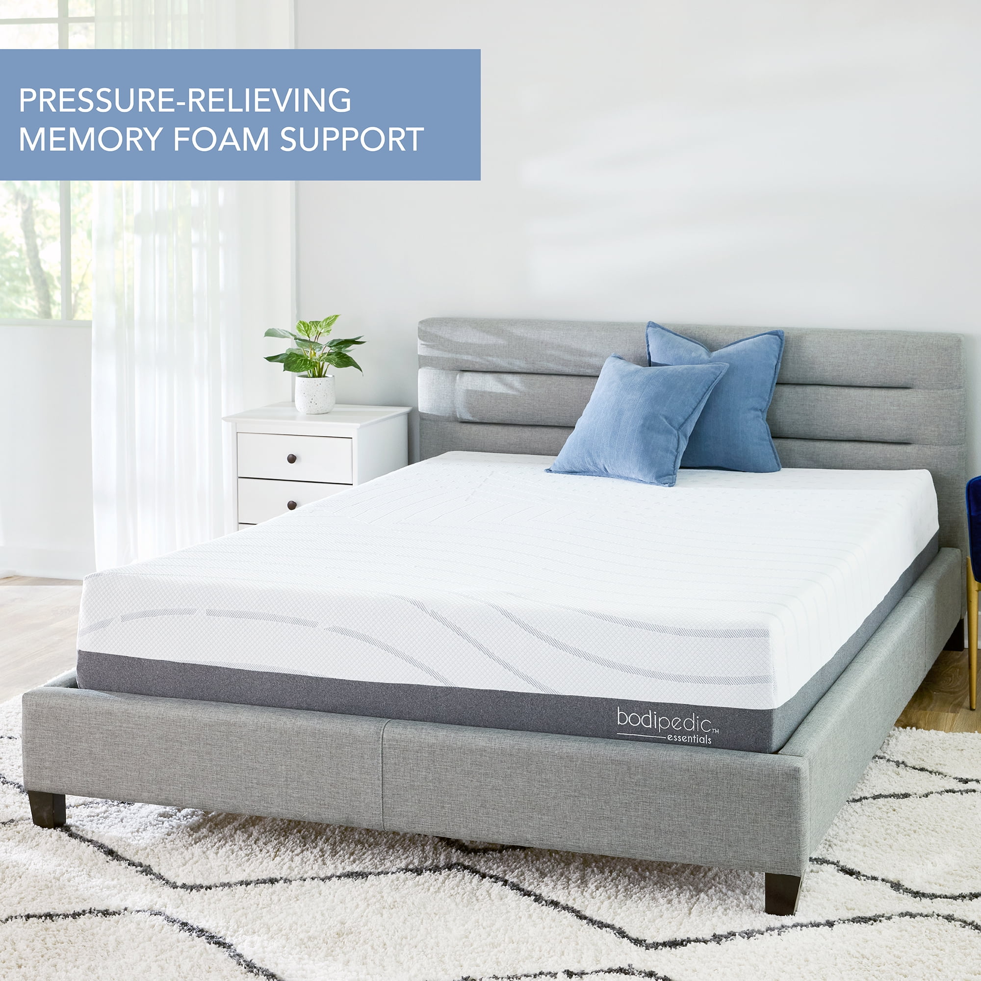 Bodipedic Essentials Full Gel Memory Foam Mattress 10 inch