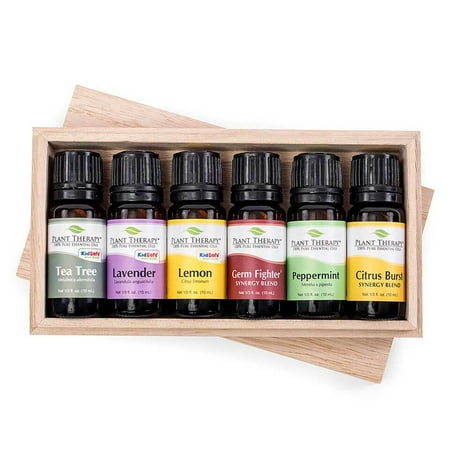 Plant Therapy Spring Cleaning Essential Oil Set 10 mL (1/3 fl. oz.) 100% Pure, Undiluted, Therapeutic Grade Plant Therapy Spring Cleaning Essential Oil Set 10 mL (1/3 fl. oz.) 100% Pure, Undiluted, Therapeutic Grade
