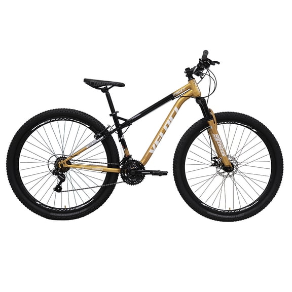 Bicicleta Veloci Riot Rodada 29 Oro De Montaña