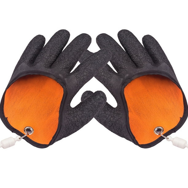 1Pcs Fishing Catching Gloves Protect Hand from Puncture Scrapes