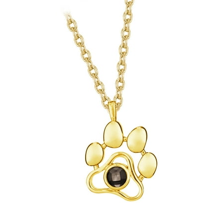 

Dido Women Necklace Pet Paw Palm Decoration Pendant Neck Girl Print Jewelry Gift