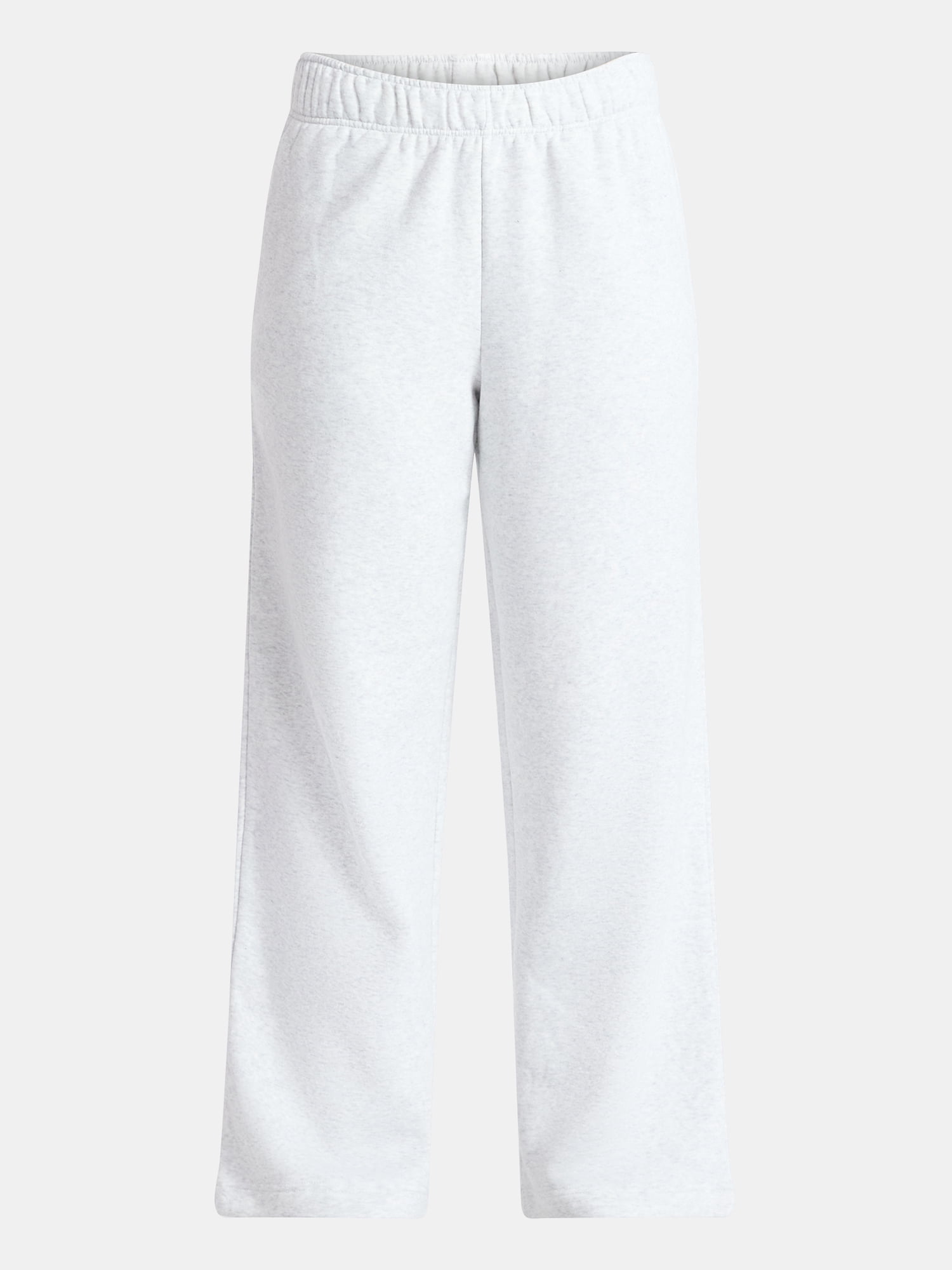 No Boundaries Soft Fleece Wide Leg Pants, 30” Inseam, 1 or 2-Pack, Women’s XXS-4X