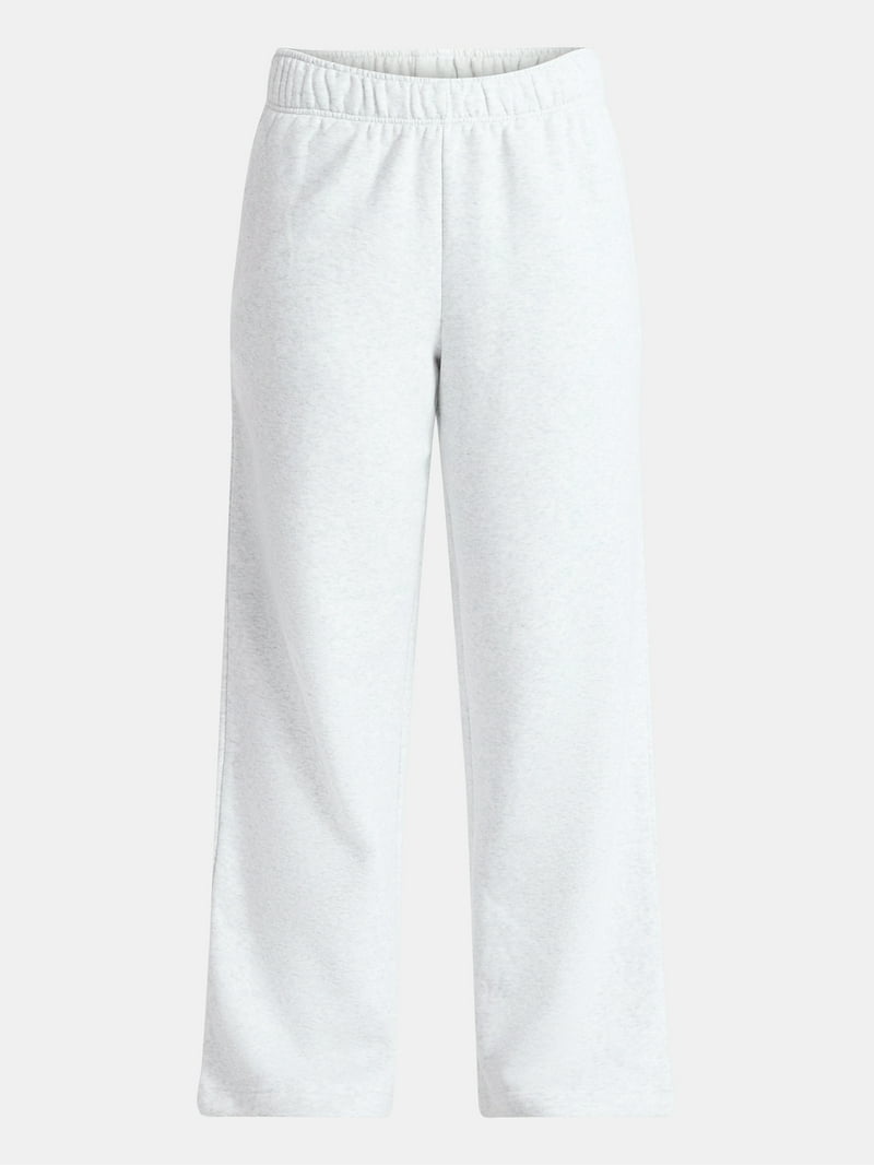 No Boundaries Soft Fleece Wide Leg Pants, 30” Inseam, 1 or 2-Pack