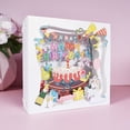 thumbnail image 2 of Cute Multicolor 3D Pop-Up Birthday Greeting Card Set (with Envelope) - Perfect for Christmas, Home, or Restaurant Celebrations - Unique Paper Craft for Kids, Family, Friends - Various Designs, 2 of 6