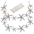 thumbnail image 1 of a refined and professional product description based on the title you provided:\n\n \n\n**2pcs Bridal Headbands – Shiny Rhinestone Sea Animal Design –, 1 of 2