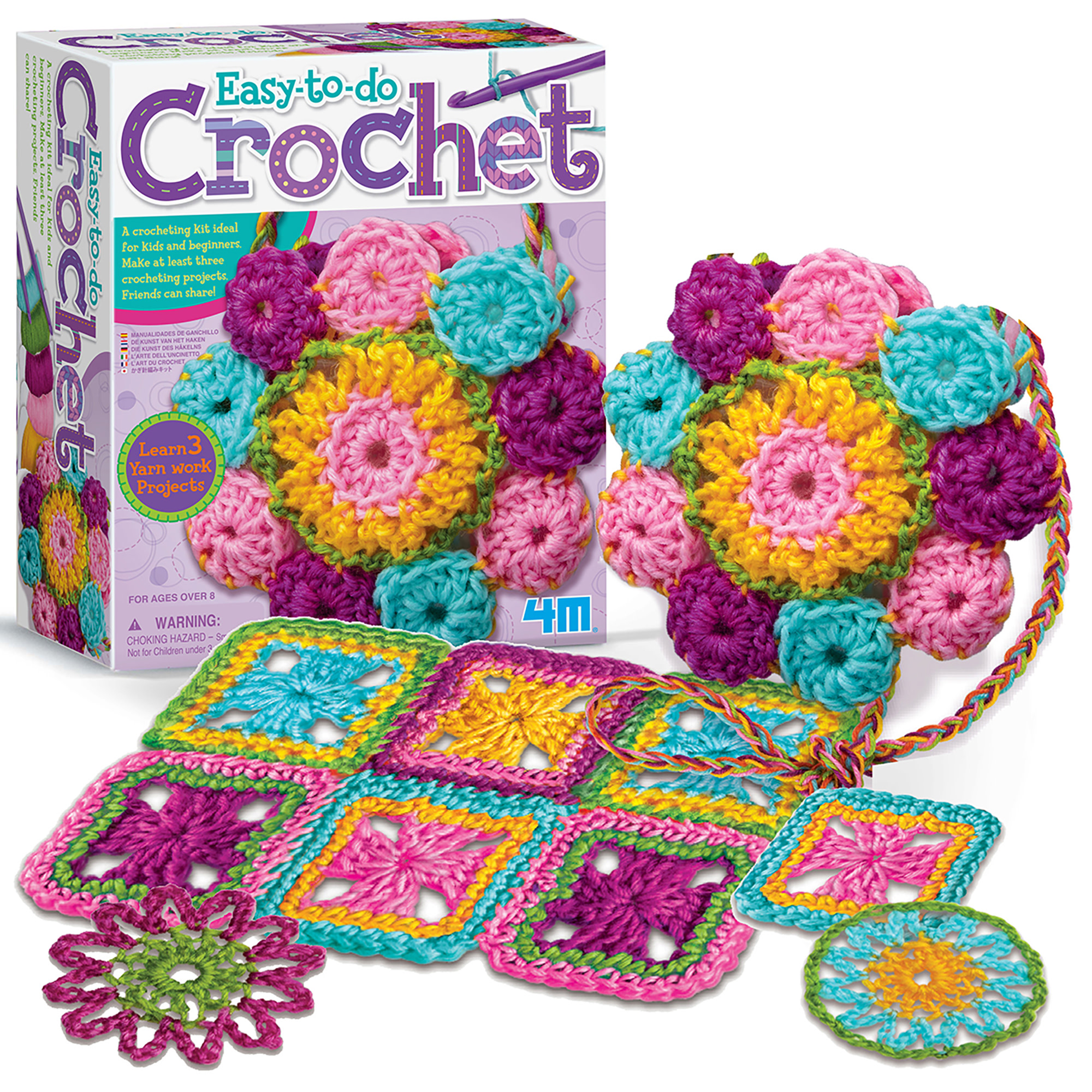 4M Easy-To-Do Crochet Kit for Kids Ages 8+ photo 2