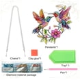 thumbnail image 6 of Bird- Diamond Art Kits For Adults,Special Shaped Rhinestone, Double Sided 5D DIY Acrylic Diamond Art Painting Window Pendants Home Garden Wall Hanging Kits(wwx), 6 of 7
