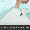 thumbnail image 6 of Ileading Traditional 5 Piece Large Size Microfiber Washable Bathroom Rug Set, 6 of 7