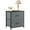 Gray, variant on Beddle Nightstand, End Table Side Table with 2 Fabric Drawers Bedside Table for Bedroom, Dorm,White