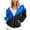 Black #2, variant on XWSHYW Womens Coats Plus Size Long Sleeve Zip-Up Outerwear Jackets Leisure Solid Color Loose Fit Short Outerwear Coats