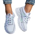 thumbnail image 6 of Women's Running Shoes for Women, Sneakers, Breathable Knitted Low Top Sports Shoes,40, 6 of 9