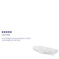thumbnail image 6 of Queen Size Contoured Memory Foam Cool Gel Infused Pillow, 6 of 12