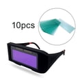 thumbnail image 3 of Gafas de terredar Antichoque Oscurecimiento Automático Ojos de Antideslumbrante Gafas de terredar de Casco para Trabajos de terre 10 películas protectoras DYNWAVEMX Gafas de soldador, 3 of 8