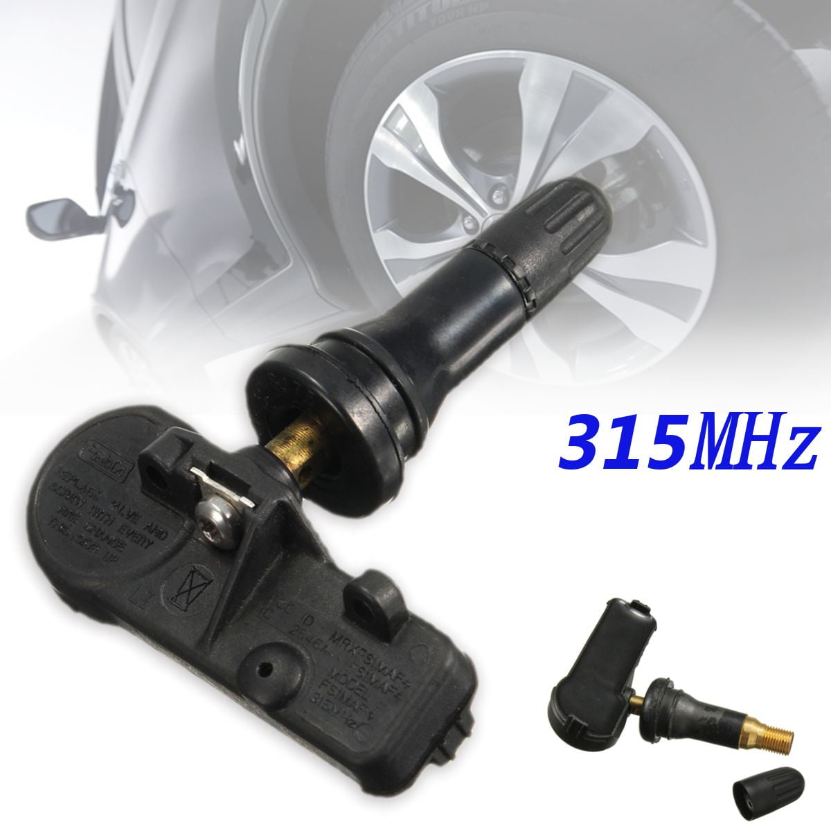 1 TPMS Tire Pressure Sensor 315Mhz Rubber for 11-15 Chevy Cruze 