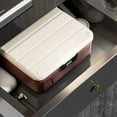 thumbnail image 2 of VONKY ABS Lock Box With Code Lockable Storage Solution For Medicines And Documents Food Safety Medication B, 2 of 6