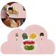 thumbnail image 3 of Almohadilla aislante de silicona para estudiantes de nube, mantel individual para niños, tapete de mesa a prueba de salpicaduras para bebés, tapete de escritorio móvil, suministros para masc, 3 of 5