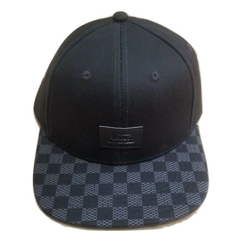 vans checkered snapback