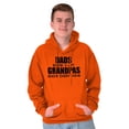 thumbnail image 5 of Dad Knows A lot Grandpa Everything Hoodie Hooded Sweatshirt Men Brisco Brands M, 5 of 6