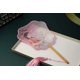 thumbnail image 1 of Abanico Xian Abanico de seda Accesorios de dibujos animados Abanico Cheongsam con forma de grulla de loto Abanico redondo, 1 of 6