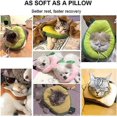 thumbnail image 4 of Collar cónico ajustable para gatos, suave, para recuperación, con forma de aguacate, para gatos después de cirugía., 4 of 5