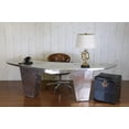 thumbnail image 2 of Nauticalmart Aviator Wing Desk Wing Shaped Aluminium Desk Home Office Decor, 2 of 3
